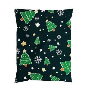Christmas Tree Poly Mailers Size 10x13 Pack of 20 Shipping Bags